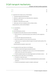 Answers to EPQ questions 9 Cell transport mechanisms