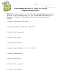 Single and Double Replacement Reactions-wksht (1)