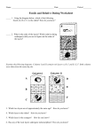 Fossils Worksheet