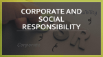 Corporate and Social Responsability