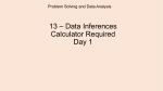 13C1 - PowerPoint - Data Inferences - Day 1