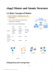 chap2 Matter and Atomic Structure