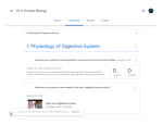 1. Physiology of Digestive System