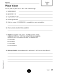 1-1 worksheet