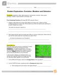 EvolutionMutationSelection 2020