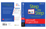 (Step By Step (Microsoft)) Carl Chatfield, Timothy Johnson D. - Microsoft Project 2013 Step by Step-Microsoft Press (2013)