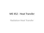 Module 12 - Radiation Heat Transfer