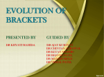 brackets in orthodontics