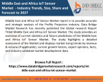 Middle East and Africa IoT Sensor Market Pdf-