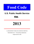 2013 Food Code
