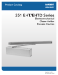 sargent 351 electrified closer holder catalog