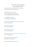 Topics to Review for Microbiology (1)