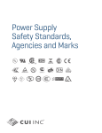 Power Supply Safety Standards, Agencies and Marks