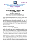 Pulse Width Modulation Based Adaptive Hysteresis