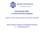 Household debt - Banca d'Italia
