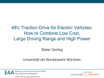 The Novel Stator Cage Machine as Traction Drive for Electric Vehicles