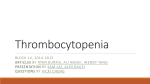 Thrombocytopenia