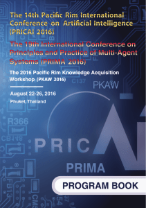 Program Book - Artificial Intelligence Association of Thailand (AIAT)