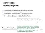 CHAPTER 8: Atomic Physics