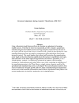 Structural Adjustment during Canada’s Wheat Boom: 1900-1913* Abstract Emma Stephens