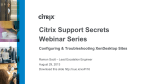 Citrix Support Secrets