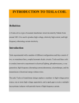 INTRODUCTION TO TESLA COIL