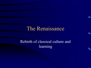 The Renaissance