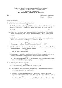 LOYOLA COLLEGE (AUTONOMOUS), CHENNAI – 600 034.