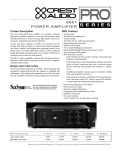 8001 power amplifier