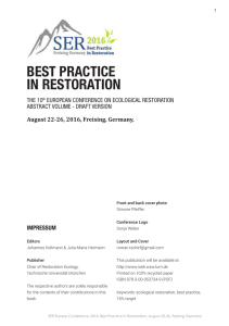 best practice in restoration