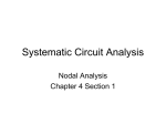Systematic Circuit Analysis
