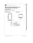DM9374 7-Segment Decoder/Driver/Latch with Constant Current