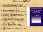 Overview of DSM Changes