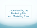 Understanding the Marketing Plan