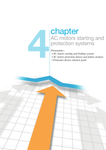 4 chapter AC motors starting and protection systems