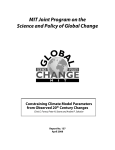 MIT Joint Program on the Science and Policy of Global Change