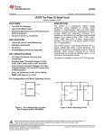 LP3470 Tiny Power On Reset Circuit (Rev. G)