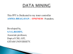 Data warehousing & Data mining