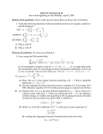 Math 331–Homework #6 Reality-check problems.