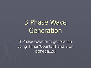 3 Phase Wave Generation