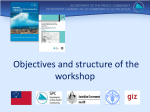 Objectives and structure of the workshop