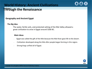 World History: Ancient Civilizations Through the Renaissance