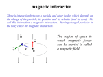 Magnetic Interaction