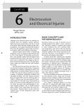 Electrocution and Electrical Injuries