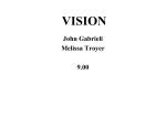 VISION John Gabrieli Melissa Troyer 9.00