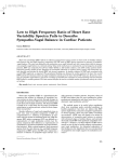 Low to High Frequency Ratio of Heart Rate Variability Spectra Fails