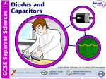 Diodes and Capacitors