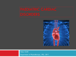 5 Paediatric cardiology
