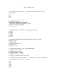 Basic Circuits Review