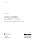 Noise Mitigation for Control Panels
